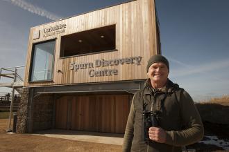 Simon King OBE at Spurn Discovery Centre