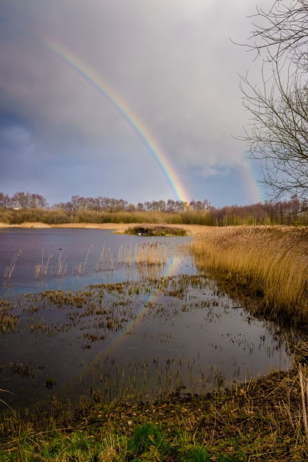 Rainbow over Piper Marsh © Malcom Cook 2020