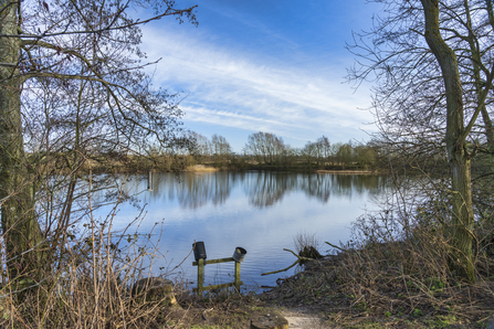 View of North Cave Wetlands by John Potter