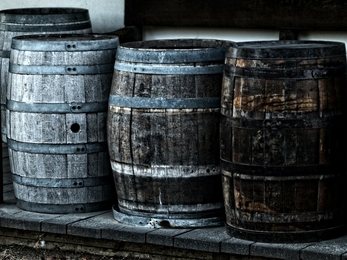 Oak barrels