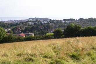 View towards Scarborough Castle - Harland Mount Nature Reserve - Elizabeth Round