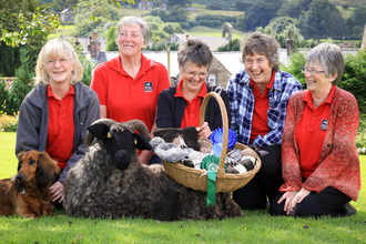 Volunteers - Wool Products Credit Tom Marshall