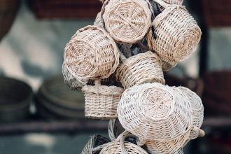 Wicker baskets
