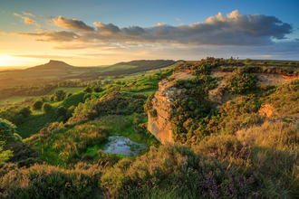 View over Roseberry Topping