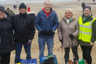 South Bay Scarborough beach clean