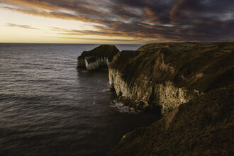 Sunrsie over Flamborough Head