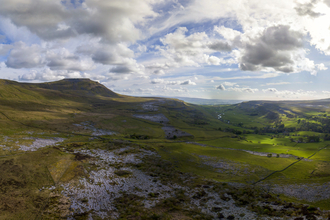 Ingleborough panorama