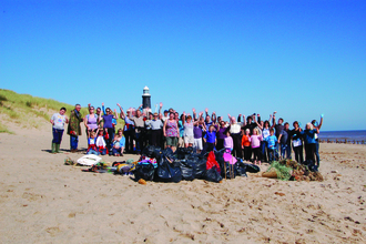 Spurn beach clean