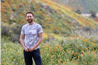 A photograph of wildlife gardener Jack Wallington.