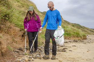 Filey Beach Clean September 2023 - TOS Sara