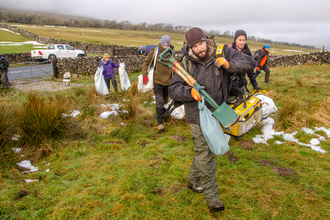 Wild Ingleborough Task Day Volunteer February 2024