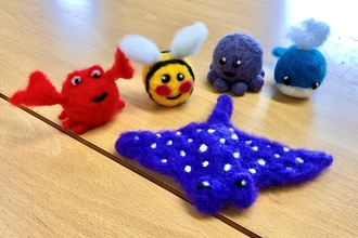 needle felting animals