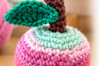 Crocheted Apple