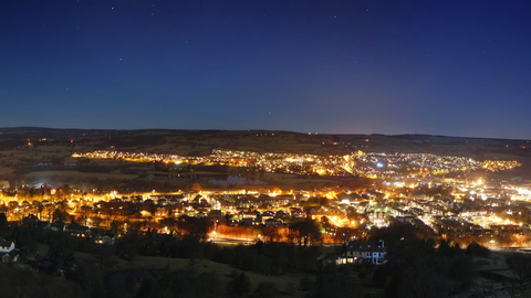 Wharfdale at night
