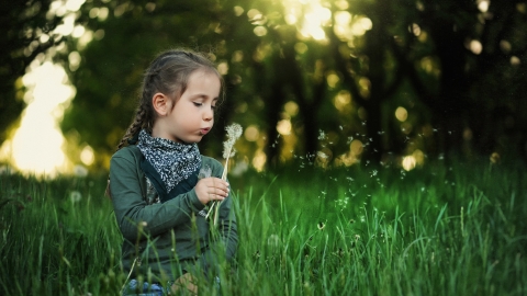 Children nature
