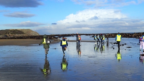 North Scarborough beach clean