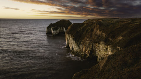 Sunrsie over Flamborough Head