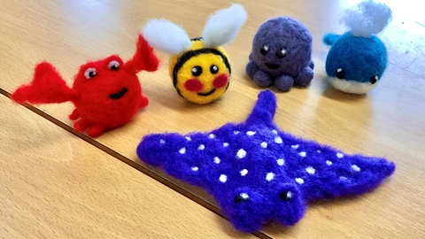 needle felting animals