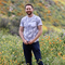 A profile photograph of Jack Wallington stood in a wild flower field.
