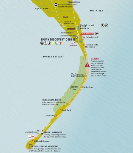 Map of Spurn
