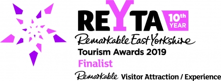 Remarkable East Yorkshire Tourism Awards 2019 finalist logo