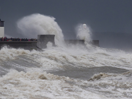 Storm at Porthcawl (C) Chris Lawrence