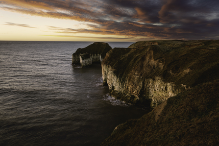 Sunrsie over Flamborough Head