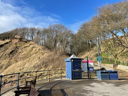 Filey beach clean meeting location