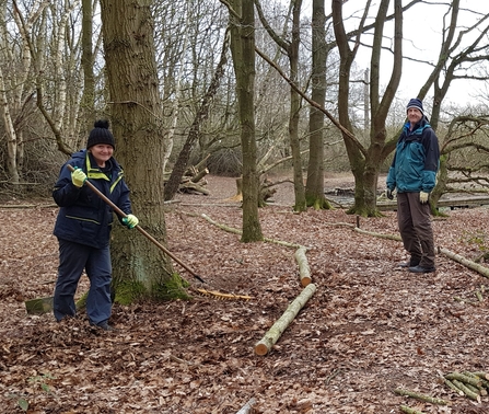 Barlow Common Task Day Volunteers - Howard Roddie