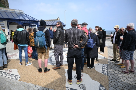 Wild Eye Mosaic and Sea Watching Station Launch Event 2025 - Howard Roddie