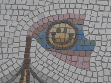 Jeremy Deller, Acid Brass Reference. Wild Eye Mosaic - Howard Roddie