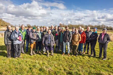 Group photo Wolds Volunteer Discovery Day