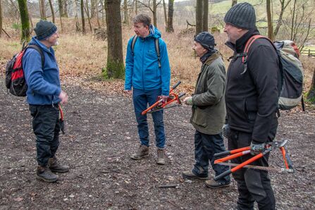 Coppicing Task Day Grass Wood Sara Spillett