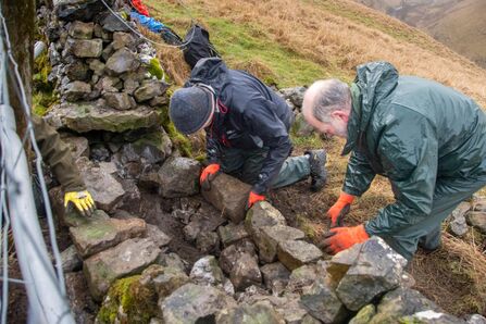Dry stone wall task day Park Gill - Sara Spillett
