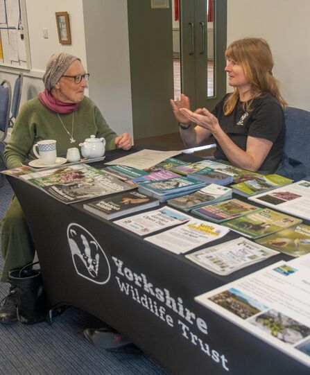 Ellie Parker WI Team Settle Methodist Church Wildlife Garden Event May 2026 - Sara Spillett