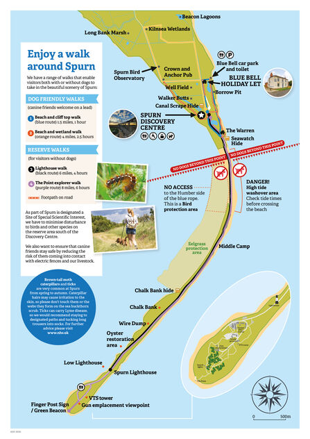 Spurn Reserve Map