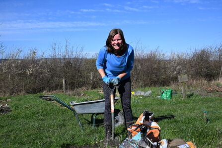 Alison, Stirley Garden Volunteer - Howard Roddie