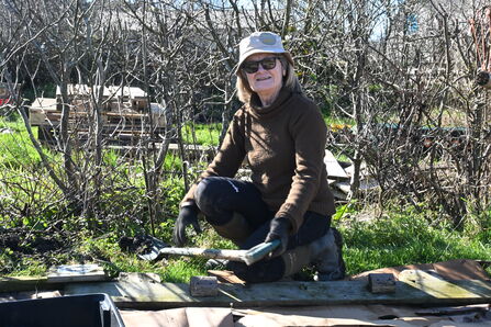 Ruth Stirley Garden Volunteer - Howard Roddie