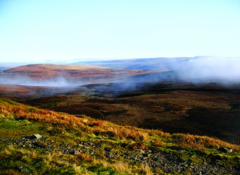 Views over Buckden Pike