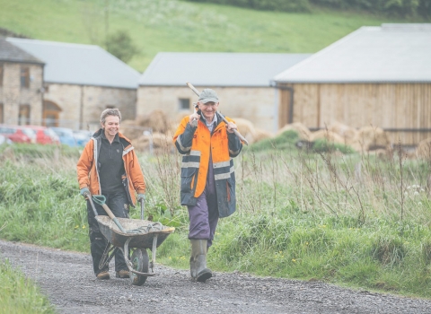 Stirley volunteers