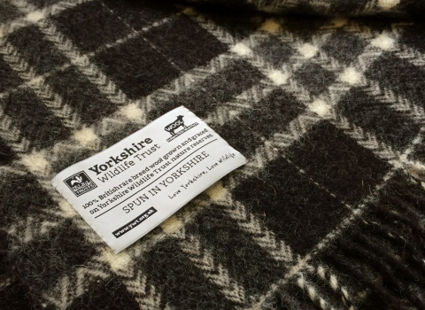 Hebridean wool blanket